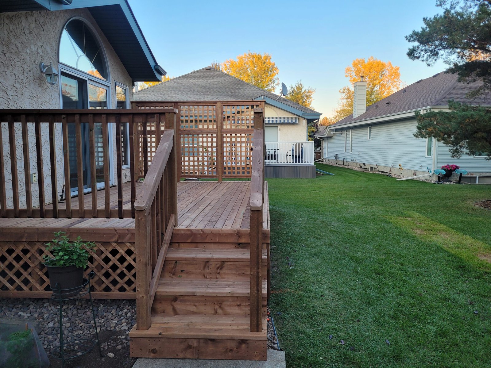 Elegant Wooden Deck